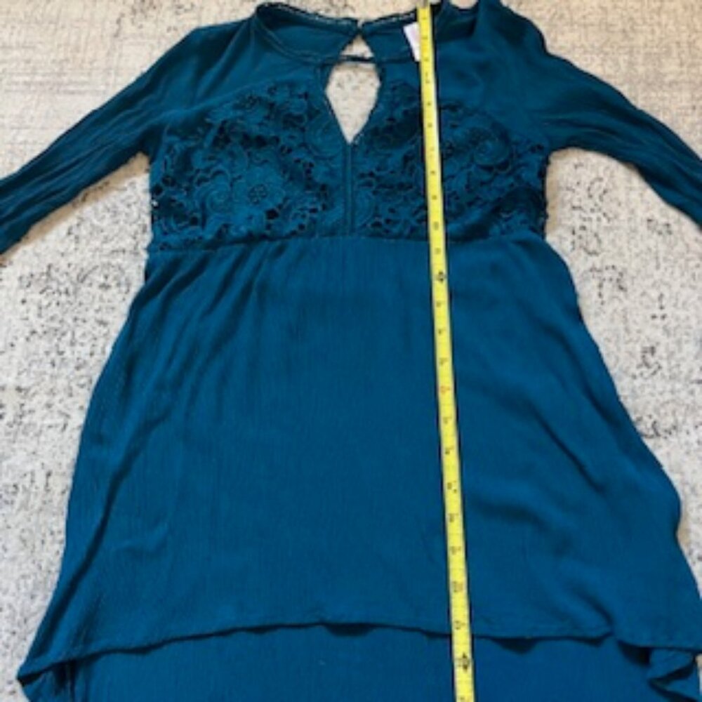 🧡3/15 xhilaration Lace Blouse Women's S - Picture 5 of 9